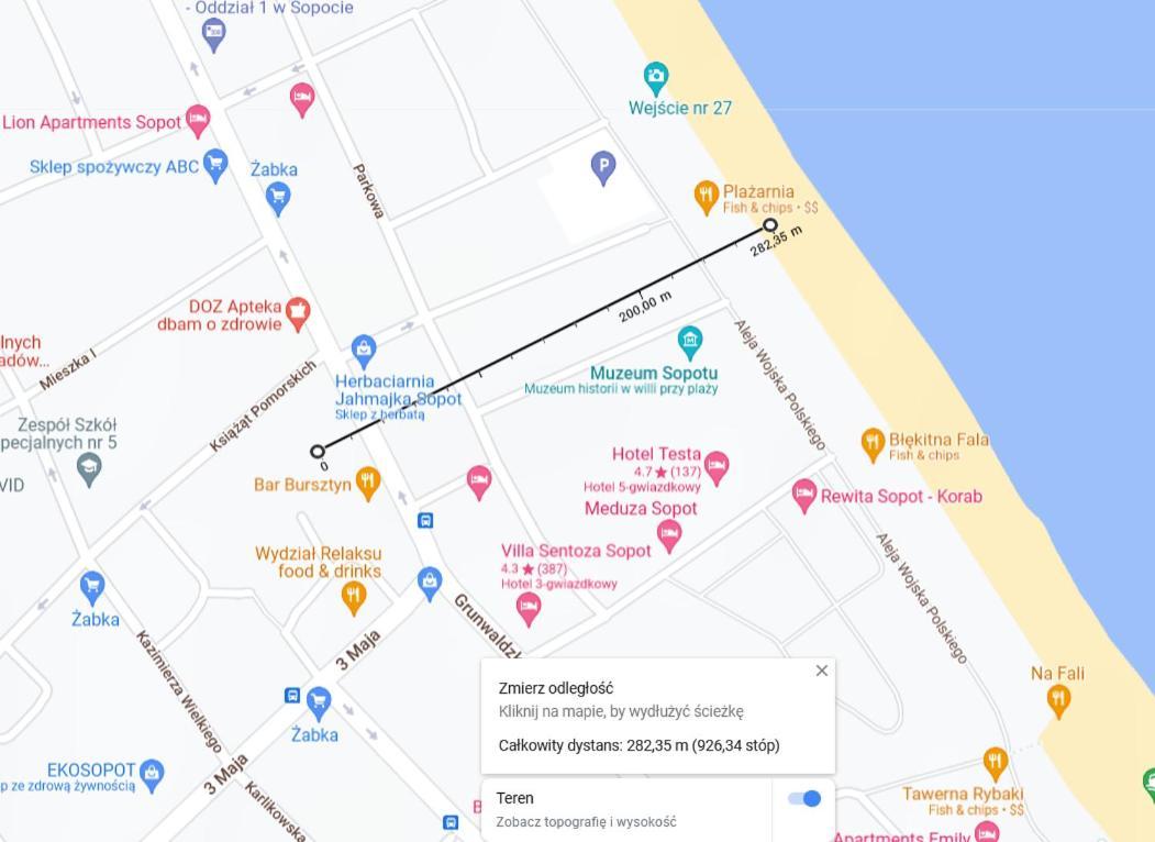 Apartament Bursztynowy Nowy 소포트 외부 사진